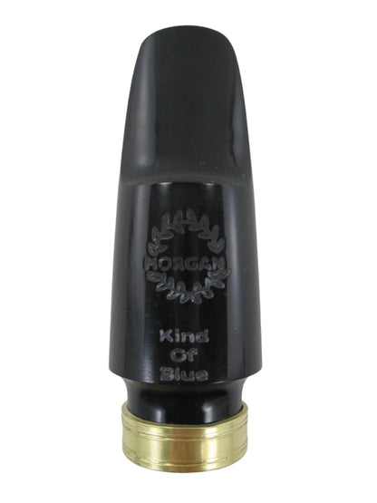 morgan kind of blue alto saxophone mouthpiece with brass ring on the shank