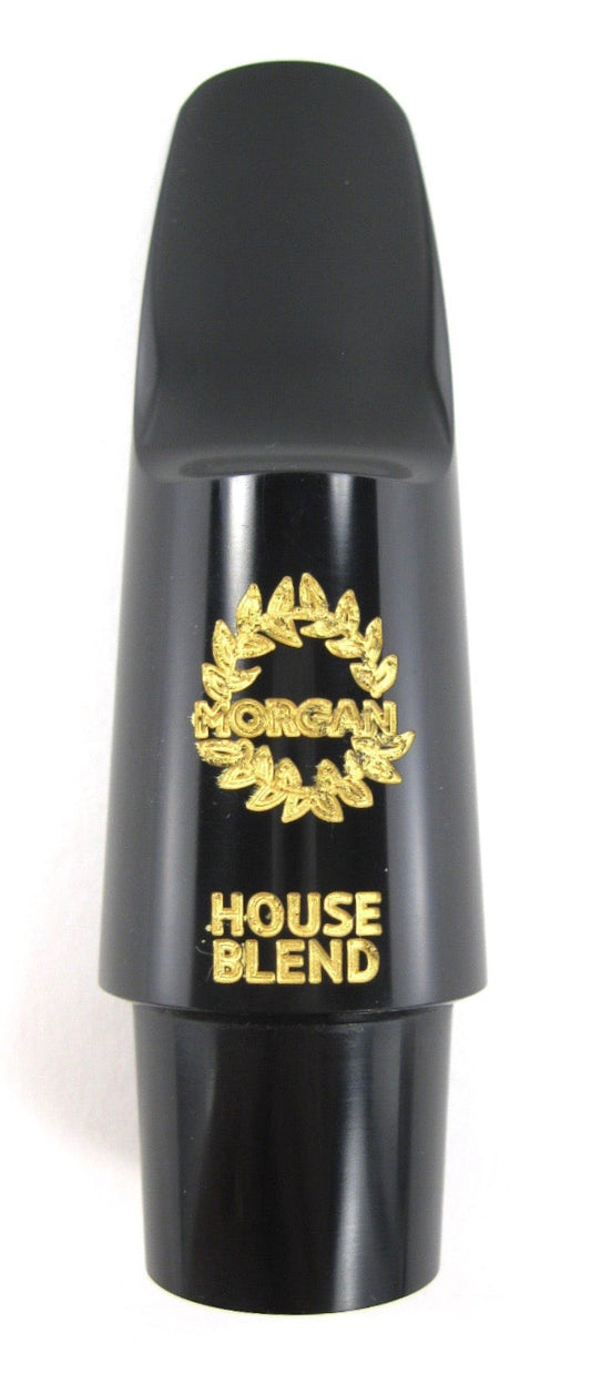 Morgan house blend tenor saxophone mouthpiece for jazz musicians and saxophonists.