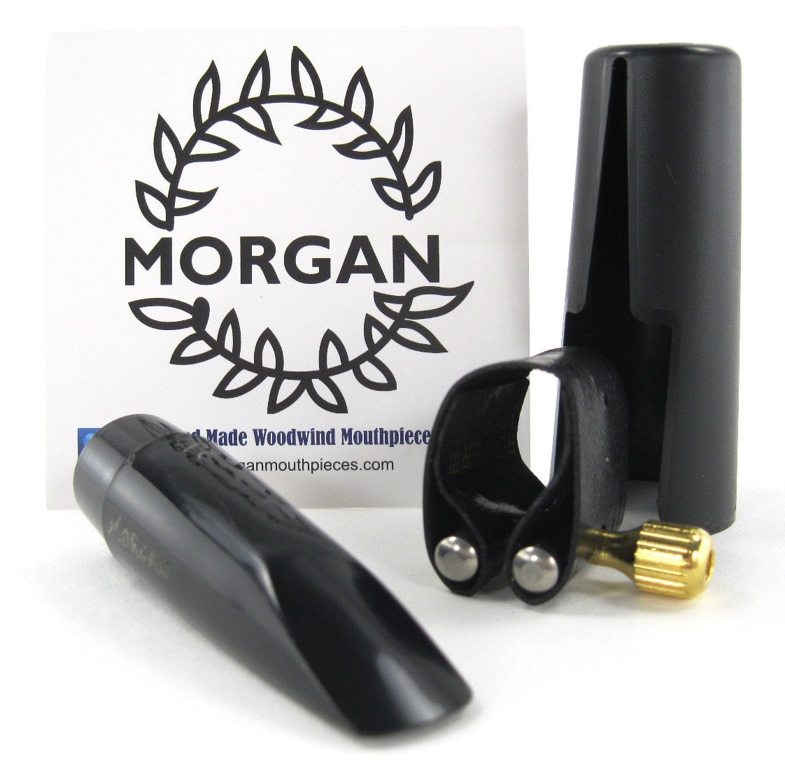 morgan runyon custom soprano saxophone mouthpiece in black for saxophone players and jazz saxophonists